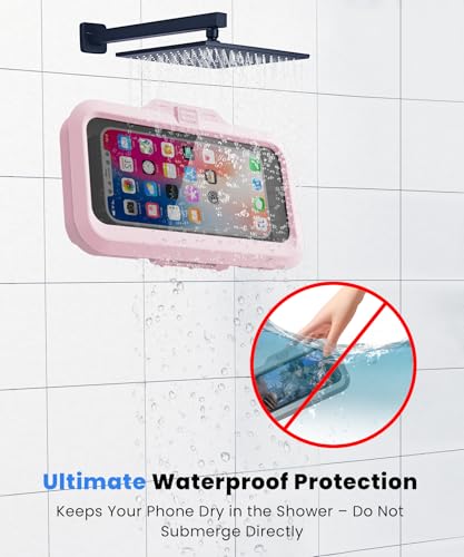 Anti-Fog Shower Phone Holder Case