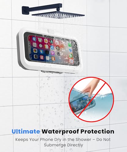 Anti-Fog Shower Phone Holder Case