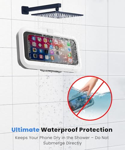Anti-Fog Shower Phone Holder Case