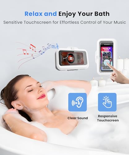 Anti-Fog Shower Phone Holder Case