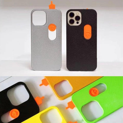 3D Sliding Finger Gag Case for iPhone 15"