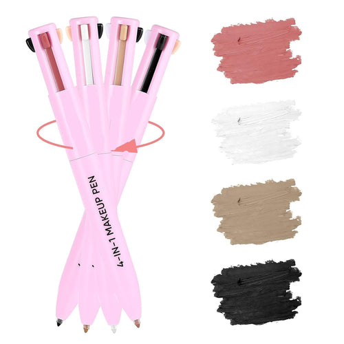 Flair Fusion 4-in-1 Matte Makeup Pen – Eyeliner, Lip Liner, Brow Pencil & Highlighter