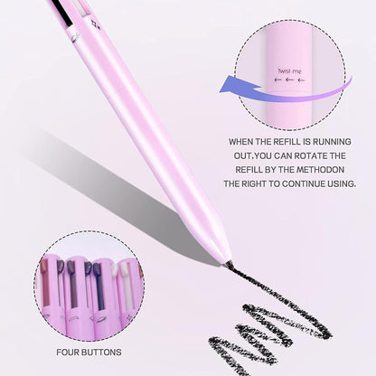 Flair Fusion 4-in-1 Matte Makeup Pen – Eyeliner, Lip Liner, Brow Pencil & Highlighter