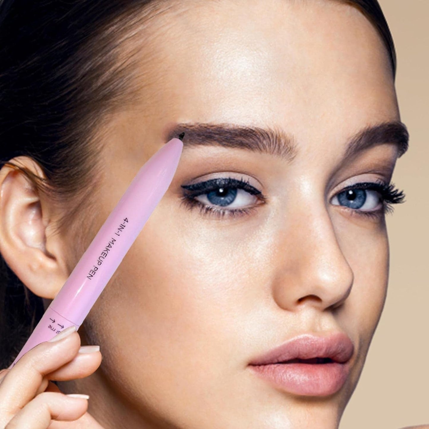 Flair Fusion 4-in-1 Matte Makeup Pen – Eyeliner, Lip Liner, Brow Pencil & Highlighter