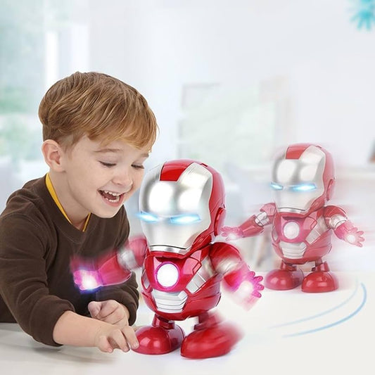 Iron Hero Dancing Robot Toy🤖