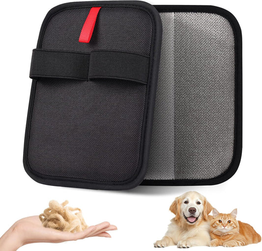 Pet Hair Removal Glove –Grooming Tool for Furniture & Pets
