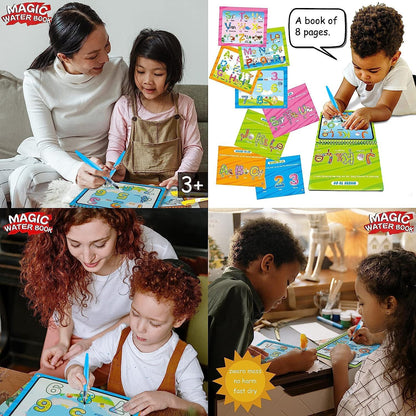 Color Splash Water Drawing Book (2pcs)
