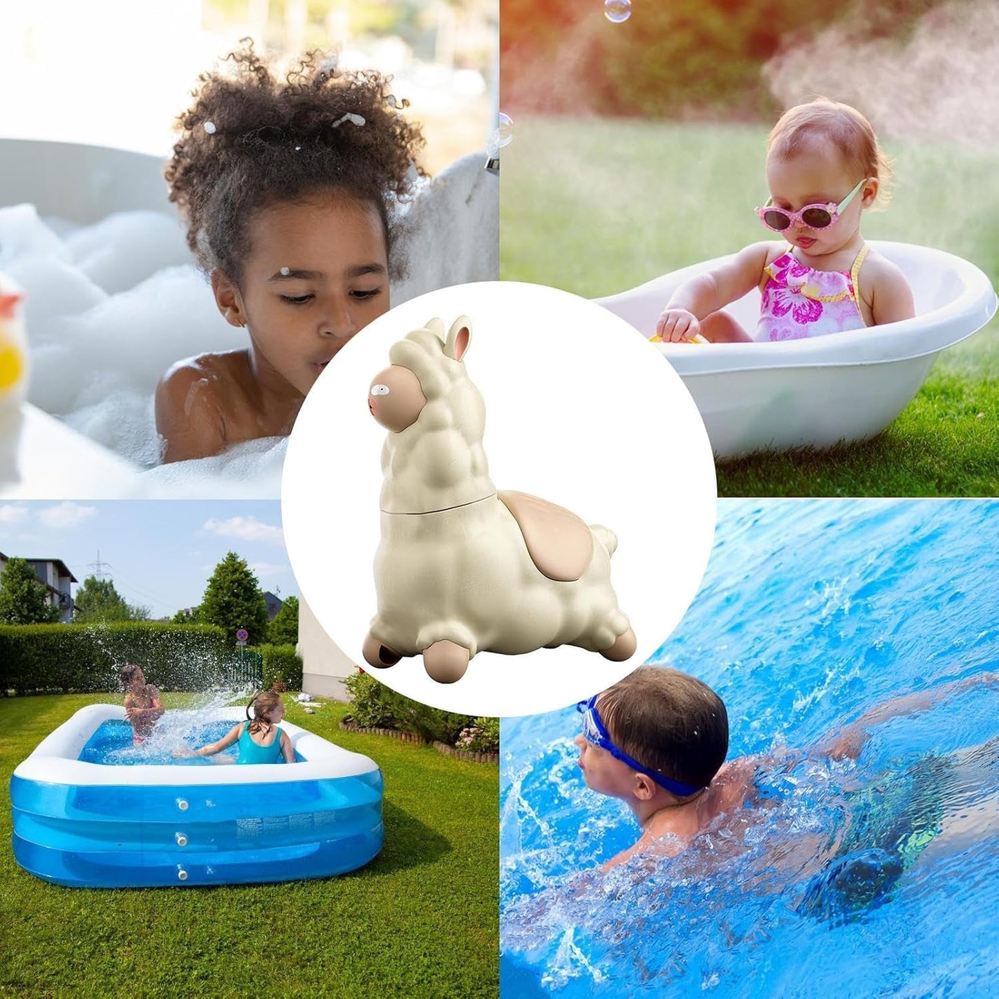 Alpaca Water Sprayer Toy – Handheld Outdoor Fun for Kids