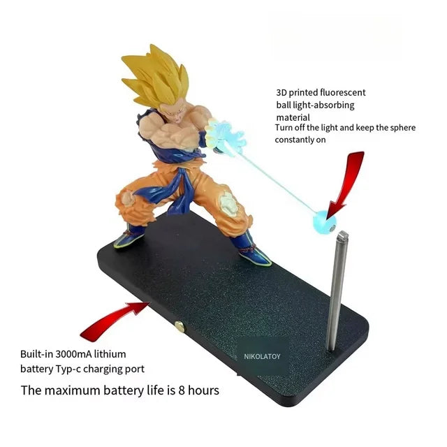 Goku's Magnetic Lamp