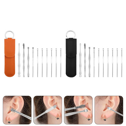 Spring Ear Wax Cleaner Tool Set