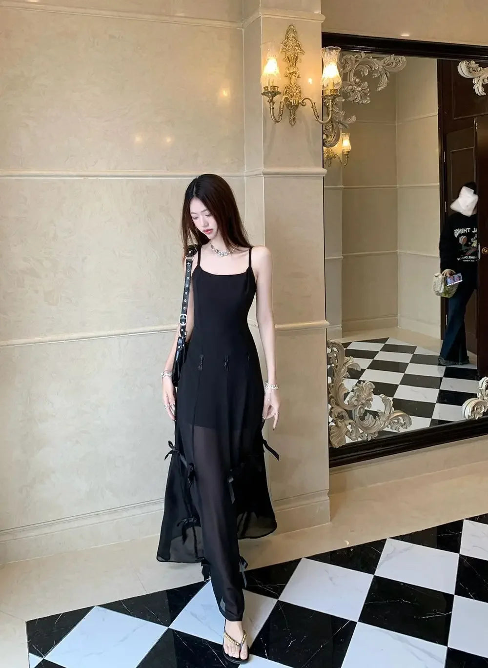Butterfly Knot 3-in-1 Slimming Strap Dress