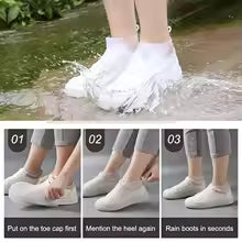 Waterproof Silicone Rain Shoe Covers – Stay Dry in Style!