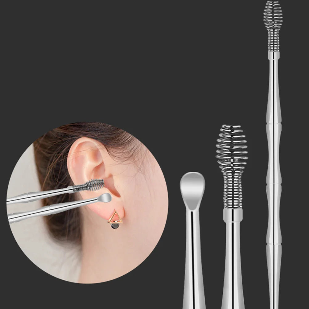 Spring Ear Wax Cleaner Tool Set