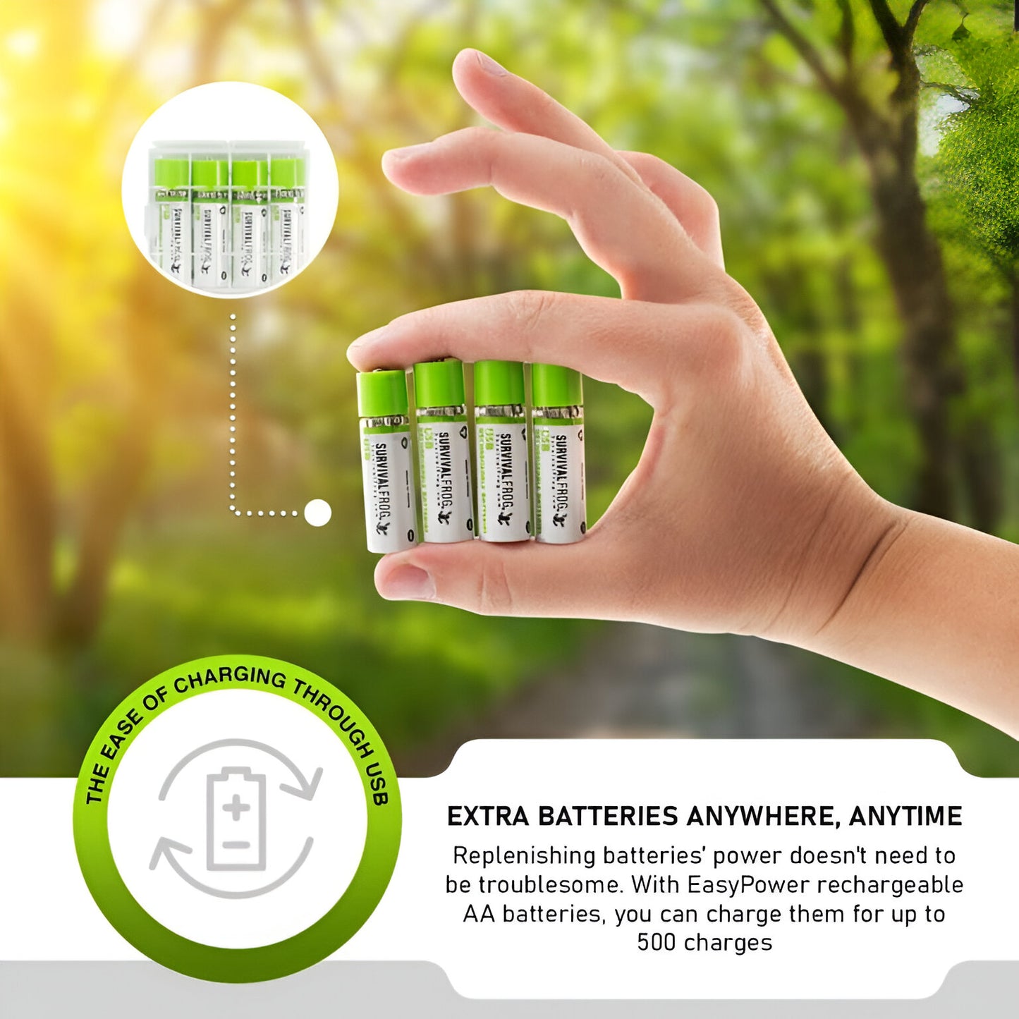 ReChargeable EcoBattery (4pcs)