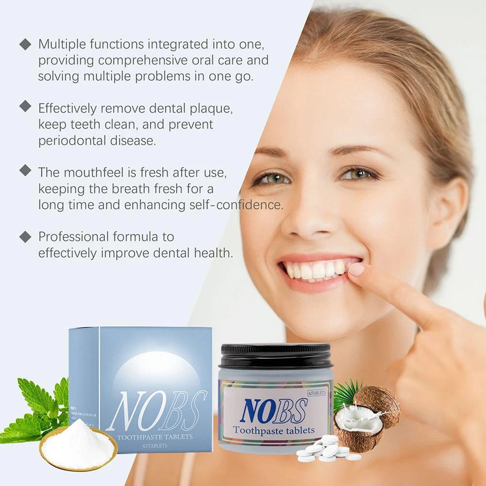 NOBS Natural Toothpaste Tabs